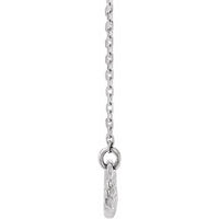 14K White Rope Infinity-Inspired 18" Necklace 2