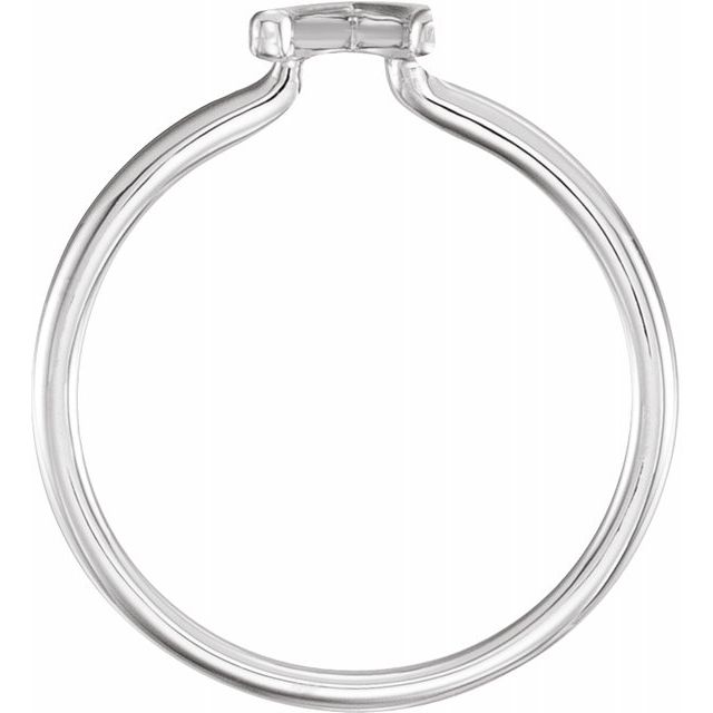 Sterling Silver Wishbone Ring 2