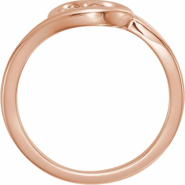 14K Rose Heart Youth Ring 2