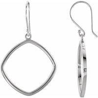 Square Shaped Earrings 1