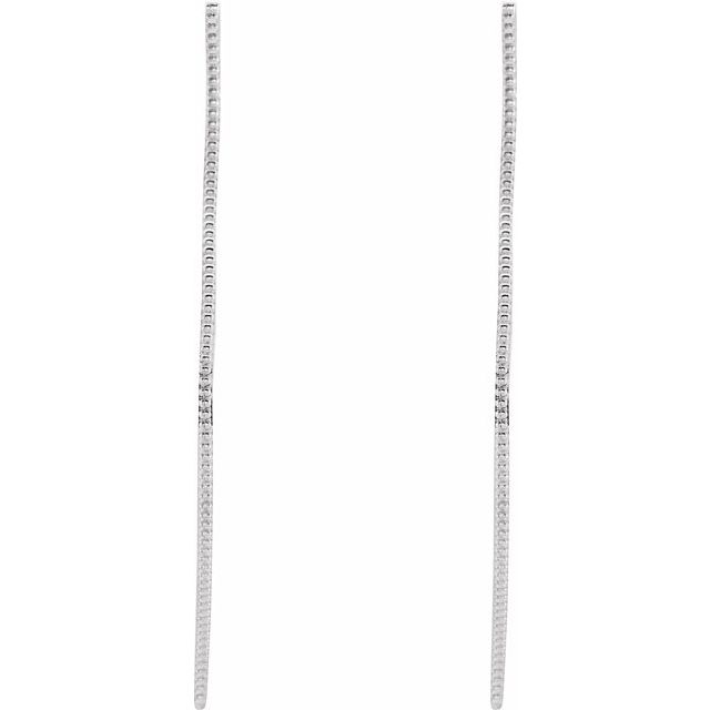 Precious Metal Fashion Earrings with Backs 2