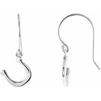 Petite Horseshoe Earrings 1