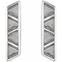 Sterling Silver Geometric Earrings 2