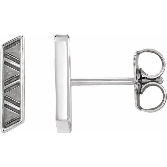 Sterling Silver Geometric Earrings 1