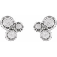 Sterling Silver Geometric Earrings 2