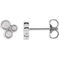 Sterling Silver Geometric Earrings 1