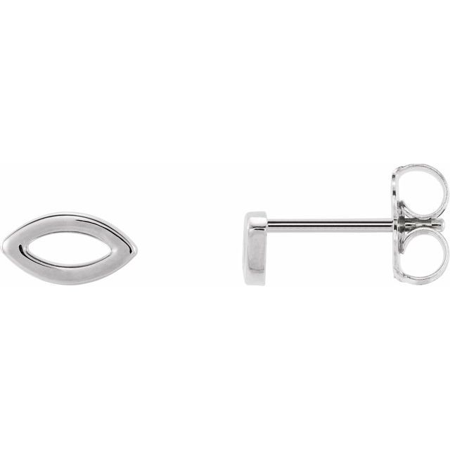Sterling Silver Geometric Earrings 1