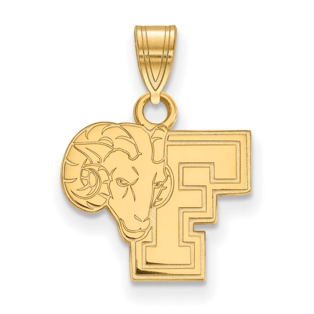 14ky  Fordham University Small Pendant