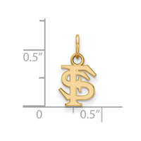 14k Gold  Florida State University XS Pendant