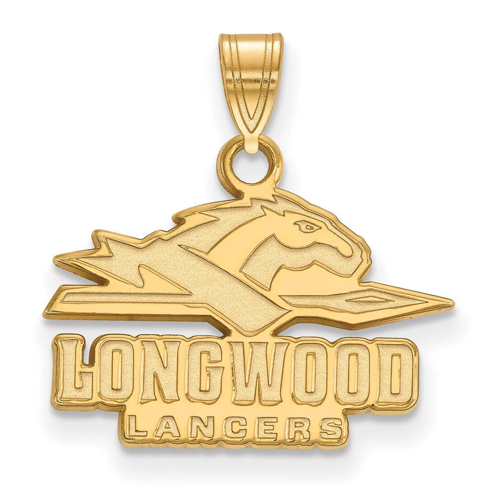 14ky  Longwood University Small Pendant