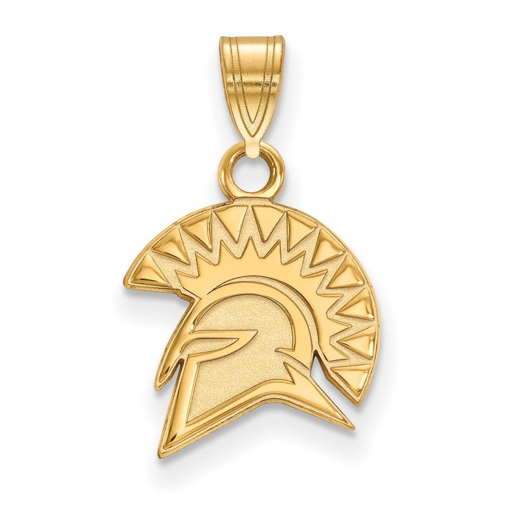 14k Gold  San Jose State University Small Pendant