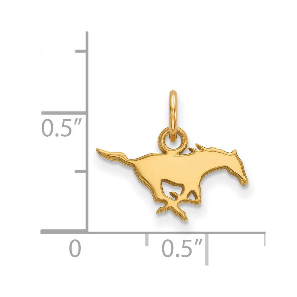 14ky  Southern Methodist University XS Pendant