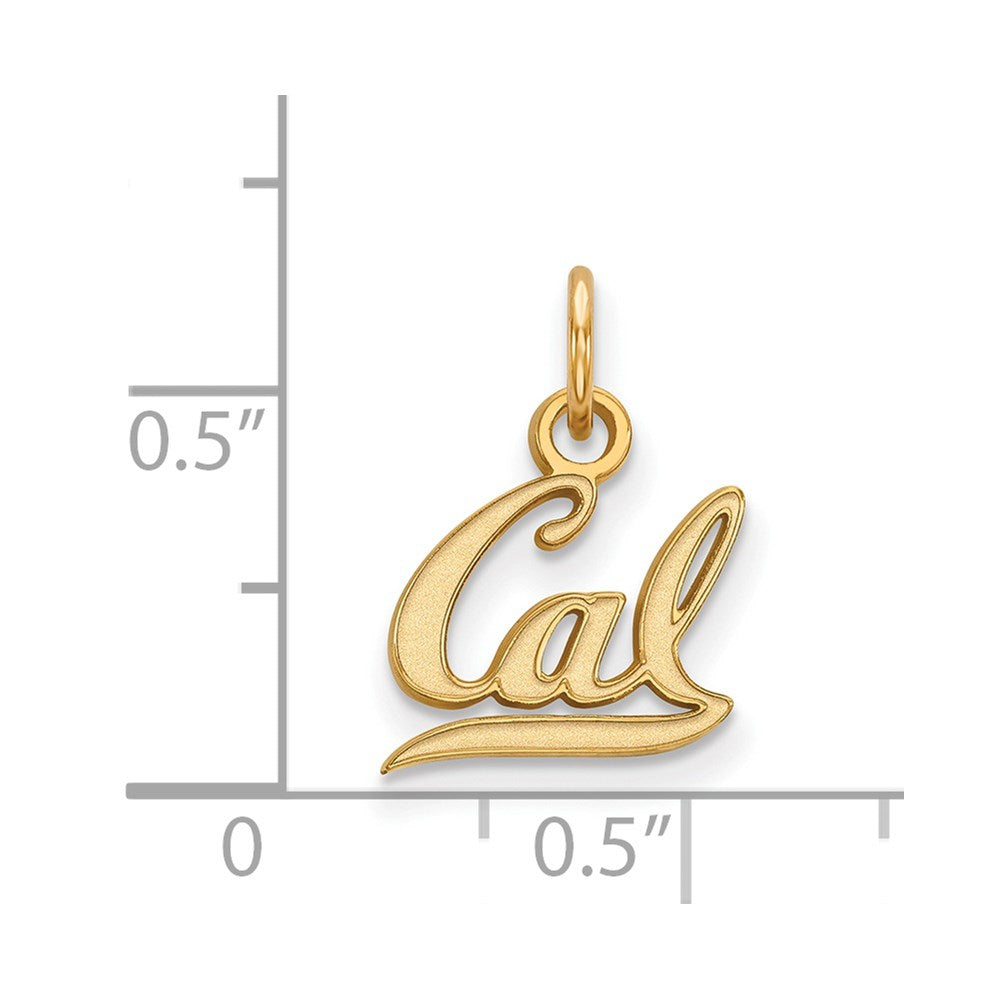 14k Gold  University of California Berkeley XS Pendant
