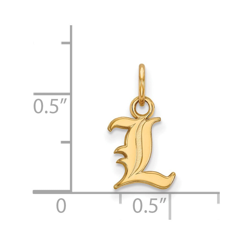 14ky  University of Louisville XS Pendant