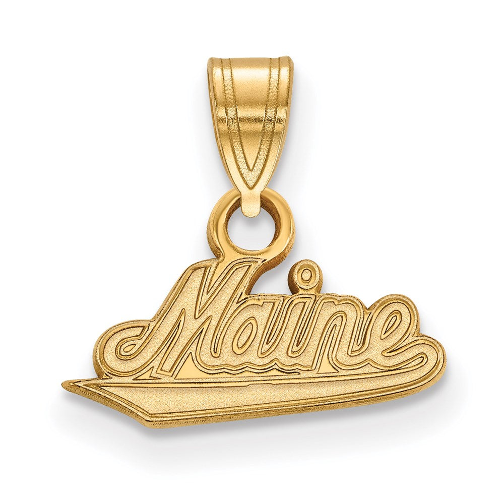 14ky  University of Maine Small Pendant