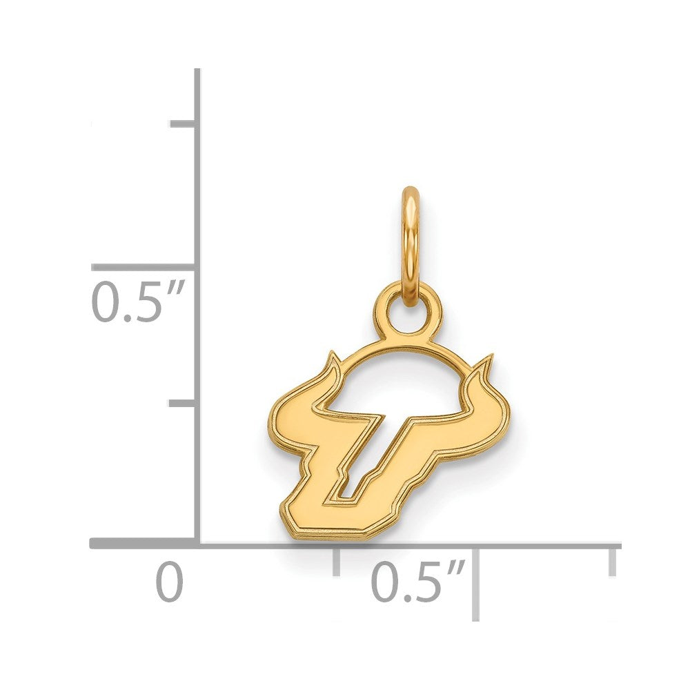 14k Gold  University of South Florida XS Pendant