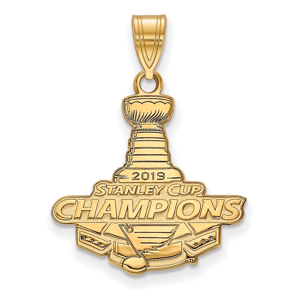14ky 2019 Stanley Cup Champions St. Louis Blues Large Pendant