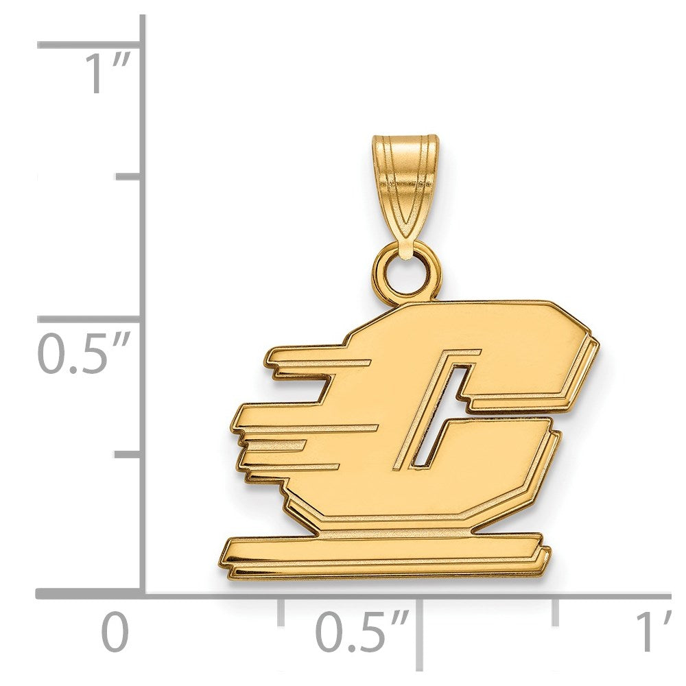 14ky  Central Michigan University Small Pendant