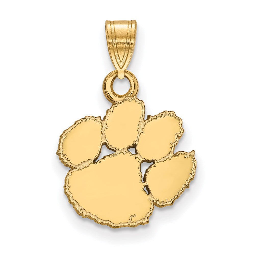 14ky  Clemson University Small Pendant