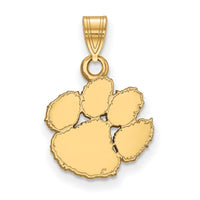 14ky  Clemson University Small Pendant