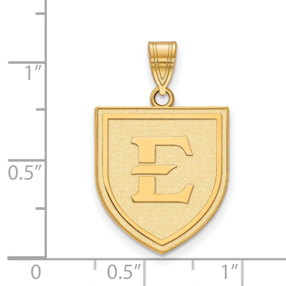 14ky  East Tennessee State Large Pendant