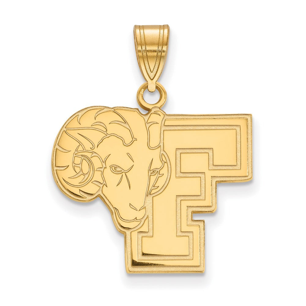 14ky  Fordham University Large Pendant