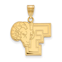 14ky  Fordham University Large Pendant