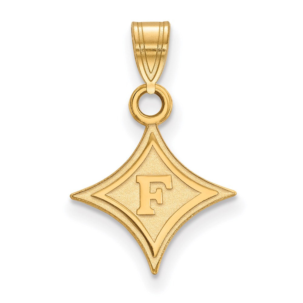 14ky  Furman University Small Pendant