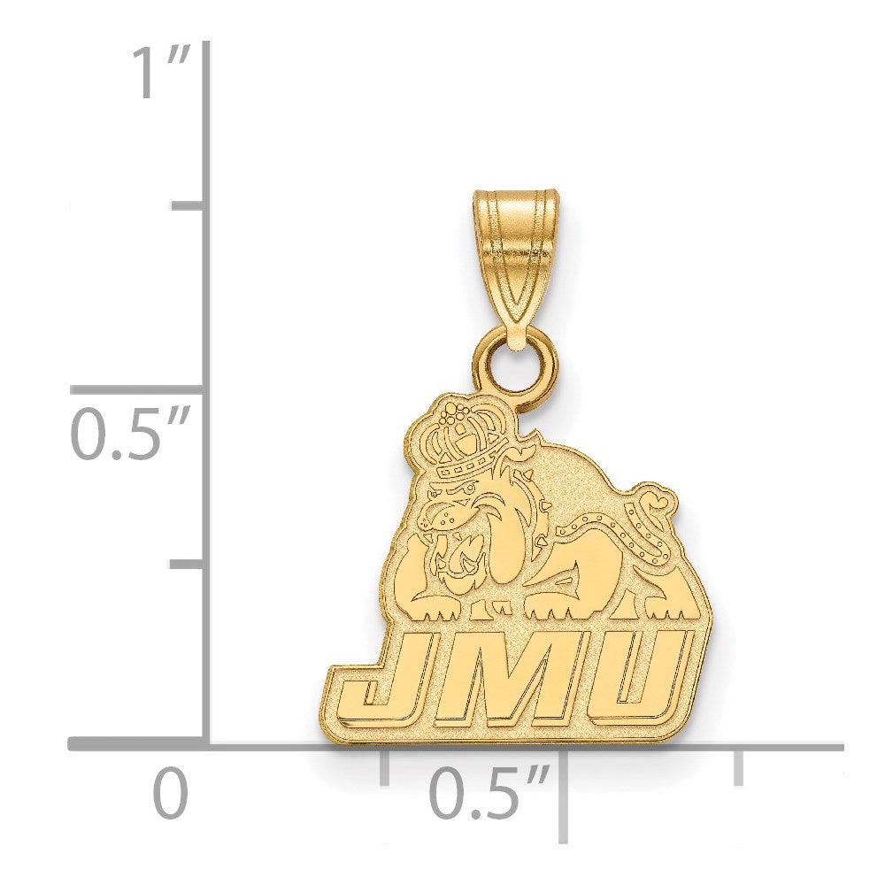 14ky  James Madison University Small Pendant