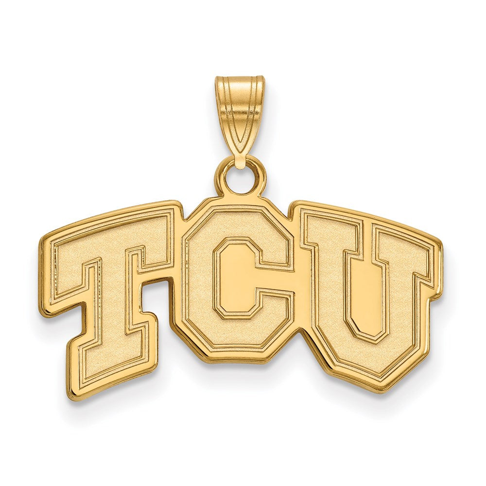 14ky  Texas Christian University Small Pendant