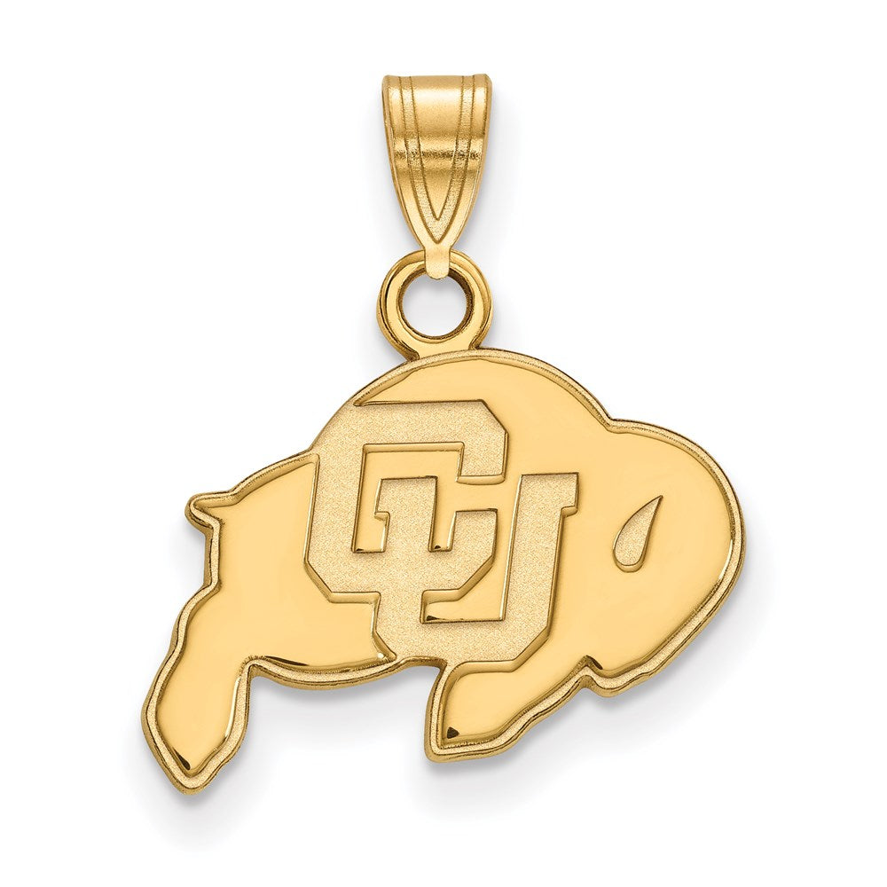 14k Gold  University of Colorado Small Pendant