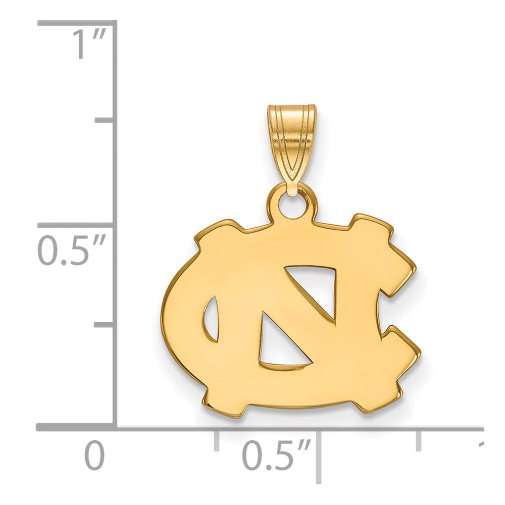 14ky  University of North Carolina Small Pendant