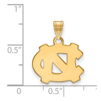 14ky  University of North Carolina Small Pendant