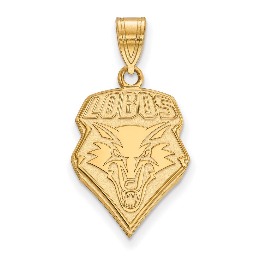 14ky  University of New Mexico Large Pendant