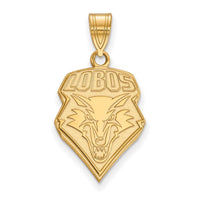 14ky  University of New Mexico Large Pendant