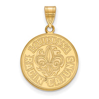 14ky  University of Louisiana at Lafayette Large Pendant