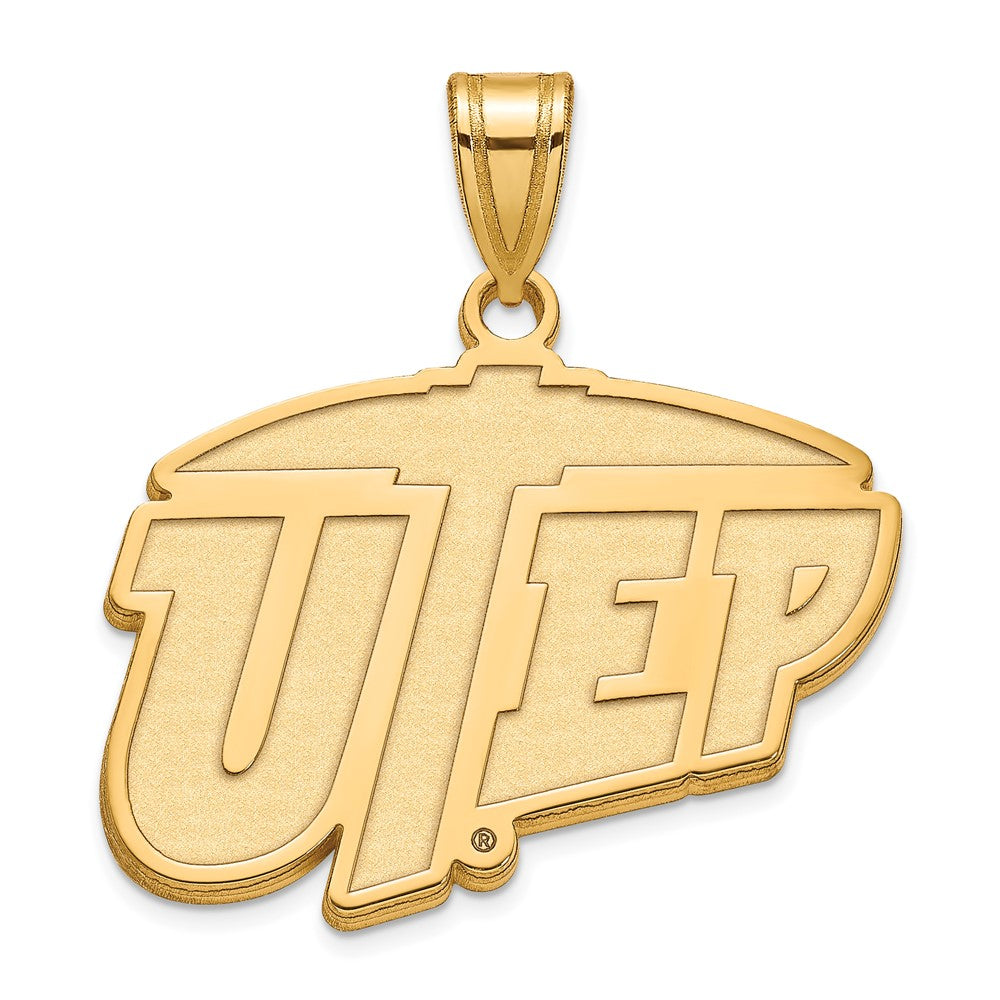 14ky  The University of Texas at El Paso Large Pendant