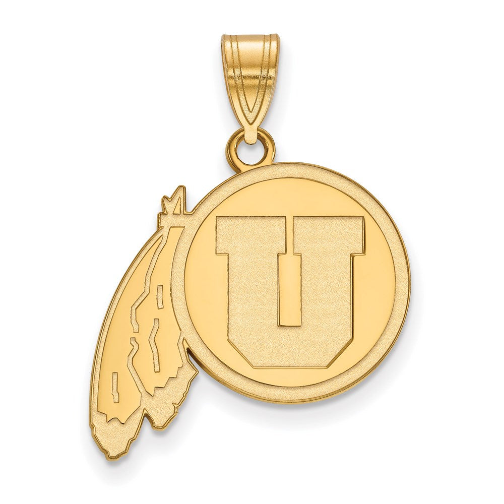 14ky  University of Utah Large Pendant