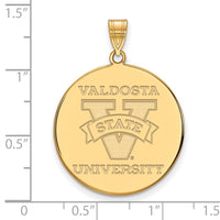 14ky  Valdosta State University XL Disc Pendant