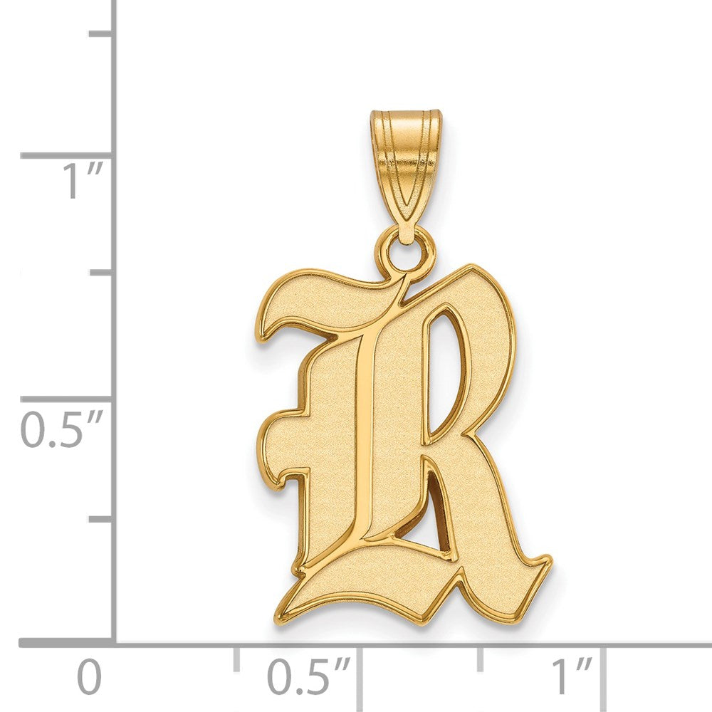 14ky  Rice University Large Pendant