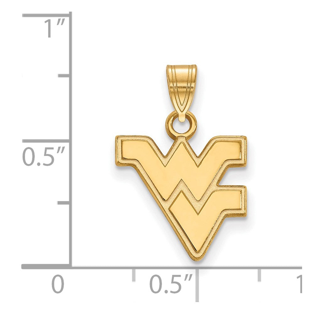 14ky  West Virginia University Small Pendant