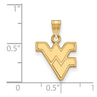 14ky  West Virginia University Small Pendant