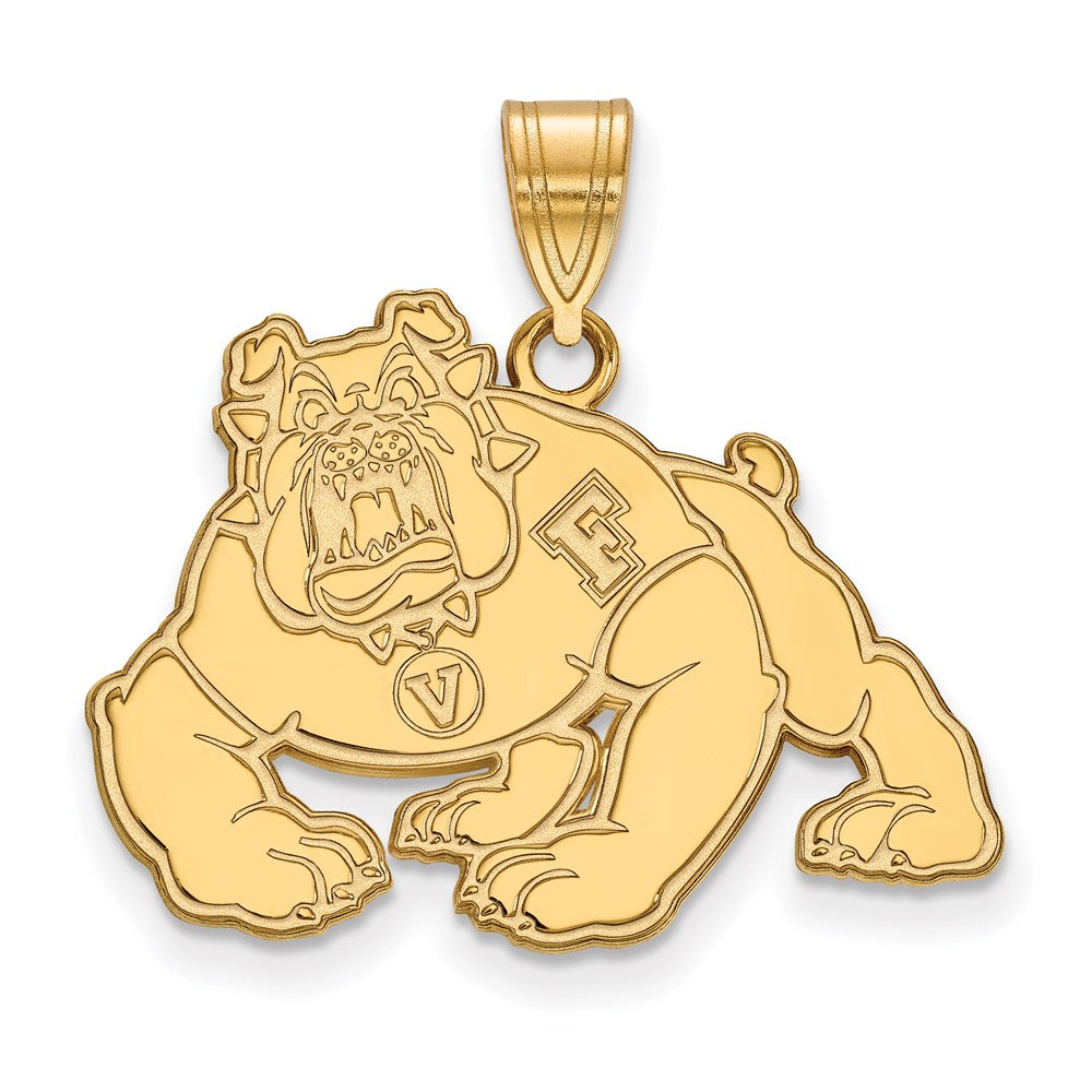 14k Gold  California State University Fresno Large Pendant