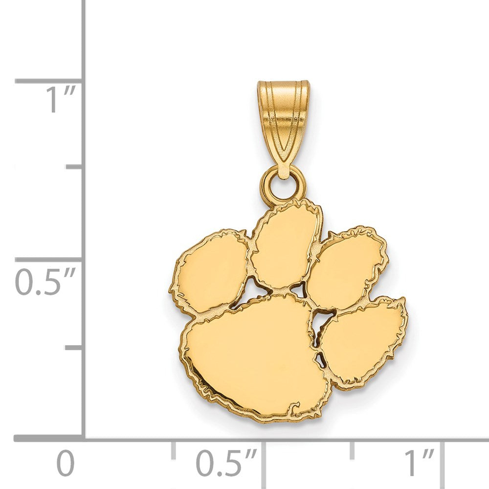 14ky  Clemson University Medium Pendant