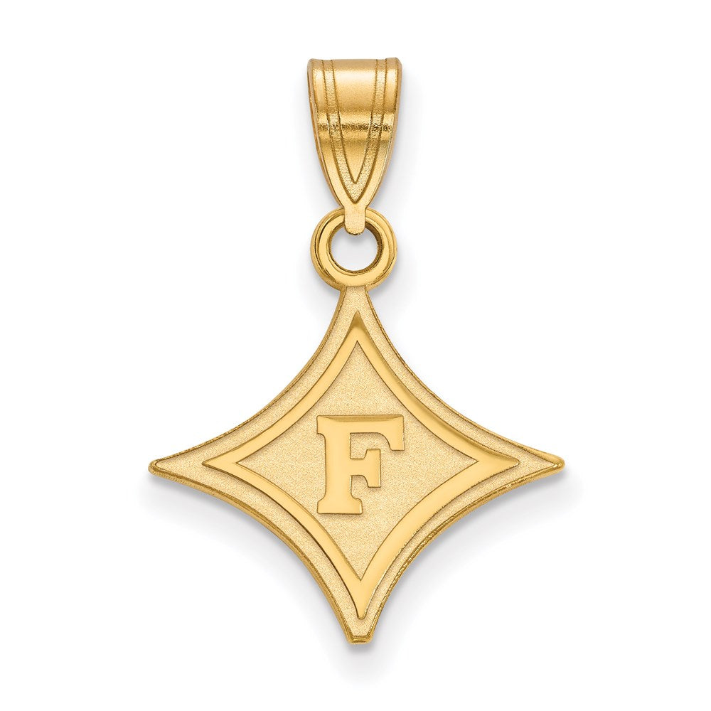 14ky  Furman University Medium Pendant