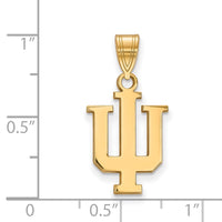 14ky  Indiana University Medium Pendant