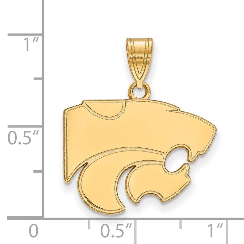 14ky  Kansas State University Medium Pendant