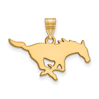 14ky  Southern Methodist University Medium Pendant