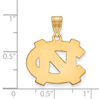 14ky  University of North Carolina Medium Pendant