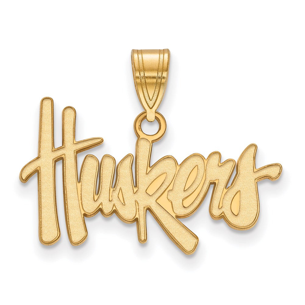 14ky  University of Nebraska Medium Pendant
